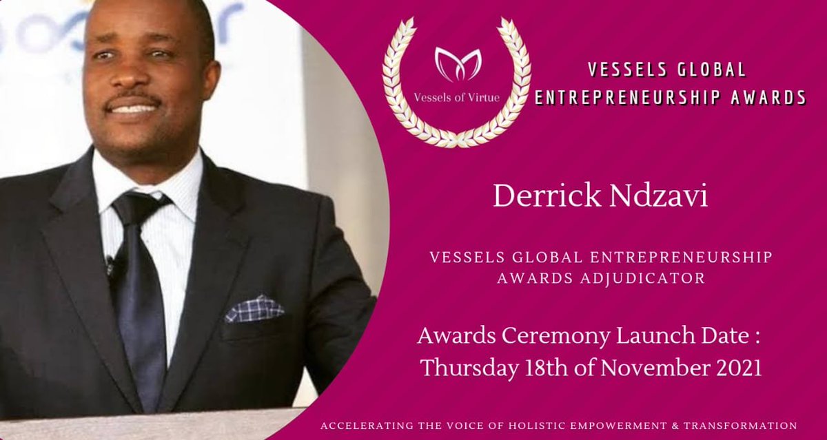 NdzaviDerrick's tweet photo. Entrepreneurship Month November Loading...
#VesselsOfVirtueAwards
#VesselsOfVirtue https://t.co/Trb4EkfL7z