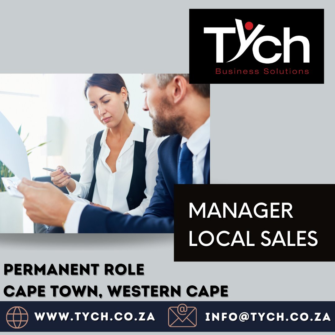 TychTeam's tweet photo. CLOSING DATE 24 OCTOBER 2021

APPLY ONLINE https://t.co/p6d51FgTrz

Preference will be given to African, Indian or Coloured male or female, in alignment with our client's EE policy.

#joblisting #applynow #nowhiring #jobs #employment #JobSeekersSA #steel #localsales #manager https://t.co/LqJA2FodPC