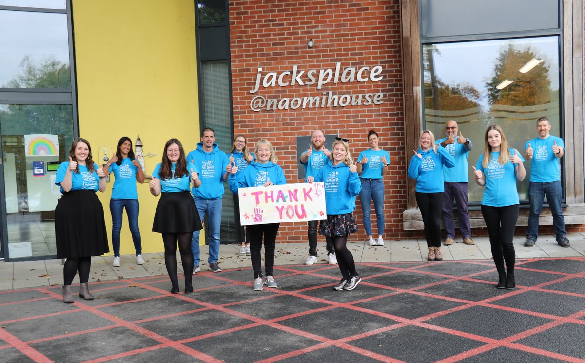 naomiandjacks's tweet photo. Today is our Thank You Day! We want all our supporters to know just how much we value your inspirational commitment, energy and tireless resourcefulness. Your fundraising efforts make such a difference. Thank you for believing in Naomi House &amp; Jacksplace. https://t.co/J1c2PX2I19