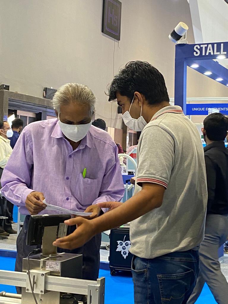 controlprintltd's tweet image. Day 1 at Propak 2021! 

Visit us at Pragati Maidan, Stall number P04 from today till the 22nd, to talk to Control Print's representatives about the best coding and marking solutions for your business!

#cpl #controlprint #propak #expo #exhibit #coding #marking