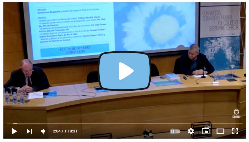 comgipuzkoa's tweet photo. VIDEO: Hemos subido a nuestro canal youtube el video de la presentación del libro El valor de los cuidados de @PaliativosS #comgi #cuidados #medicina #medikuenahotsa
https://t.co/z1rFjEl9LP https://t.co/zVLUeNd3o2