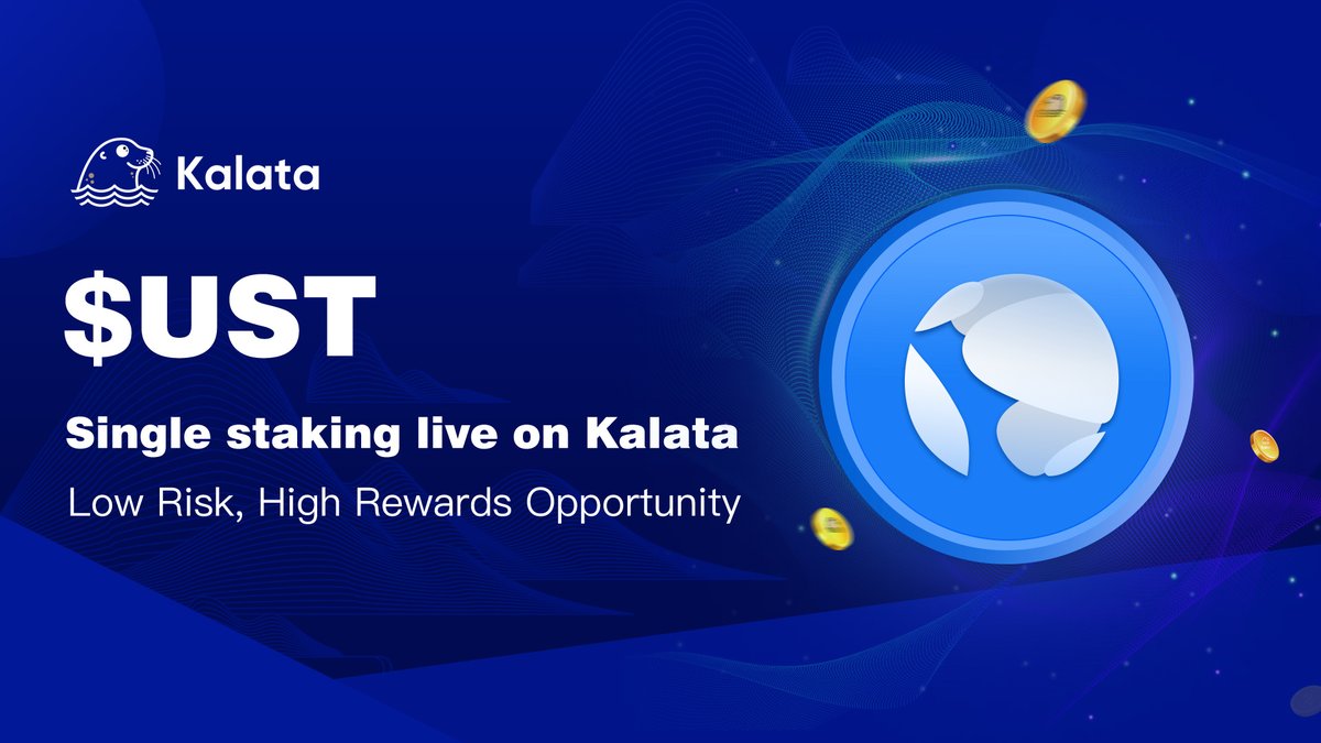 KalataOfficial's tweet photo. 📢 New Staking Alert 

🔥 $UST will be live for single staking on https://t.co/x2ZJpKLwYp

🥁 Enjoy this rare combination of low risk and high returns by staking #UST on #KALATA

🚀 Keep dreaming big with Kalata

#DeFi #SYNTHETICS #BSC https://t.co/EcBLtZeJCH