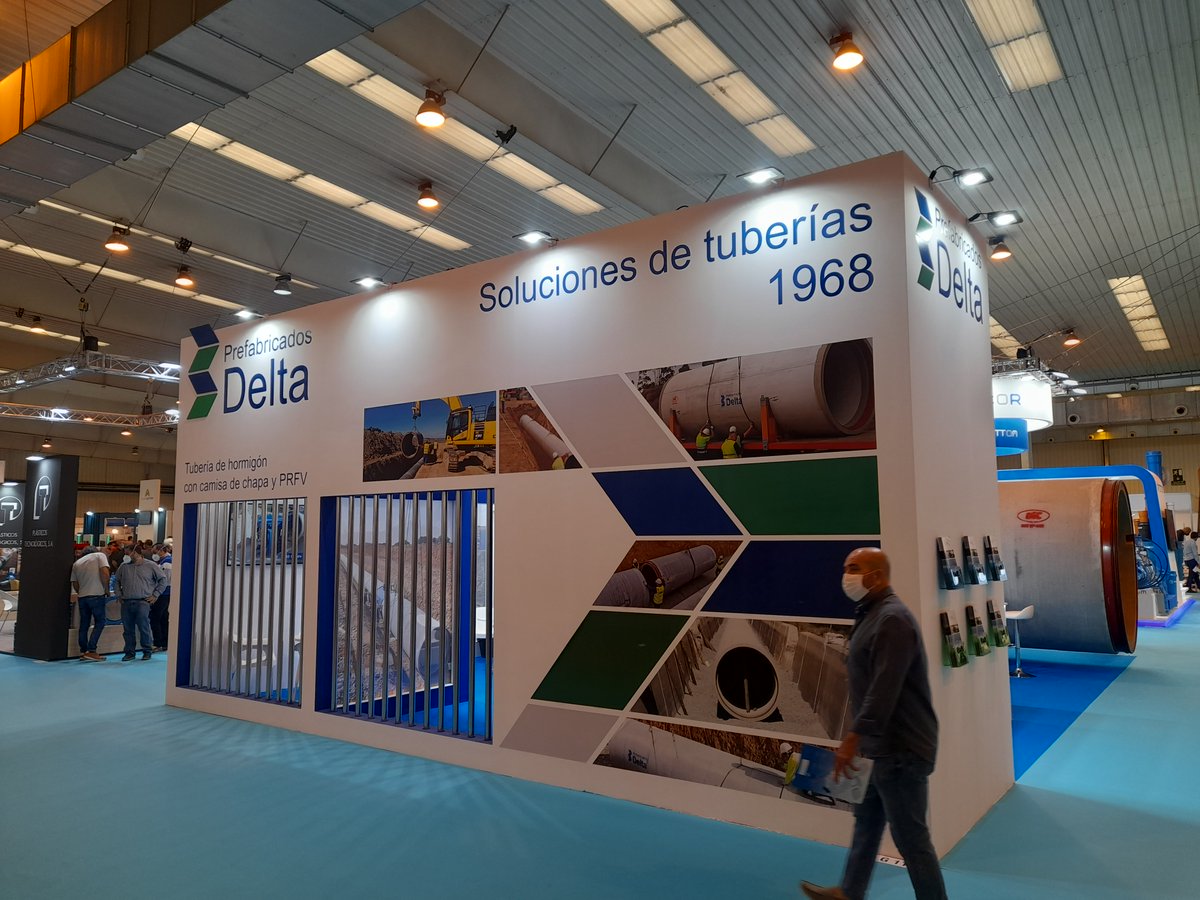 Prefabricados Delta presente en la feria de Smagua en Zaragoza #agua #prefabricados #smagua #liderazgo