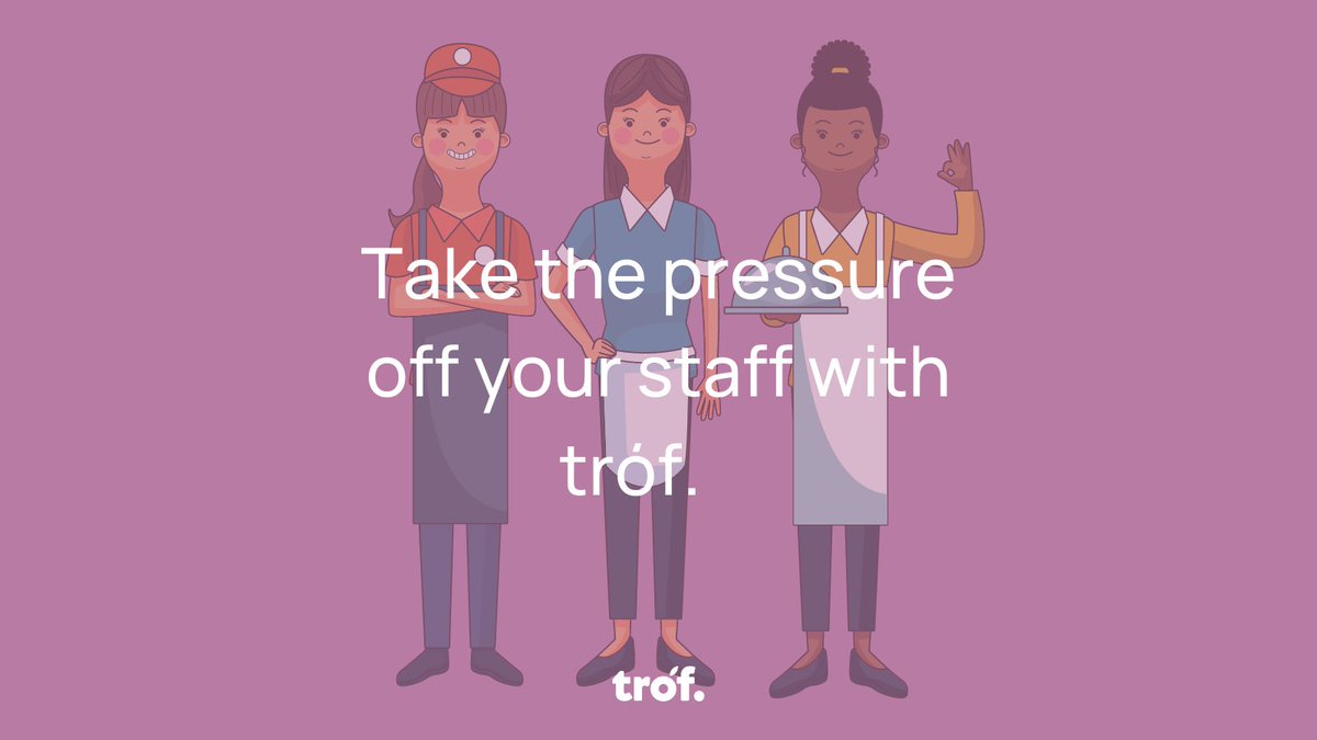 FindATrof's tweet image. The tróf app can help your staff out. They no longer need to rush around to take orders, let tróf do some of the work.😄
#trof #findatrof #hospitality #orderandpay #orderingapp #foodordering