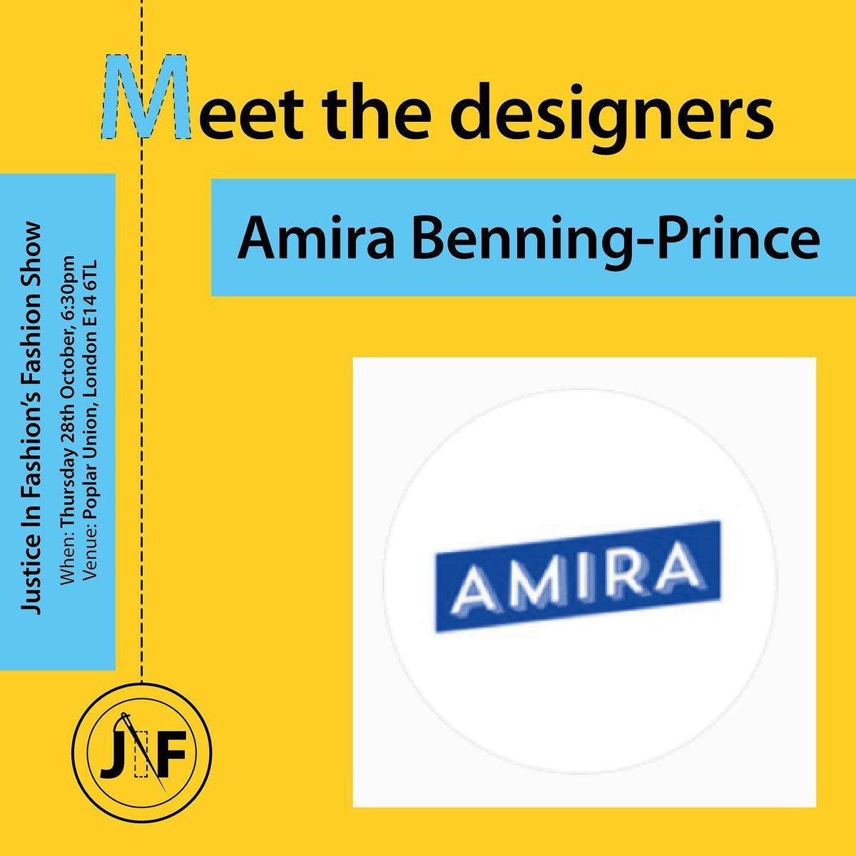 Next up is Amira Benning-Prince!
“Jeans.by.Amira is a business created by a young teen wanting to make a difference in the way the fashion industry is seen by upcycling old jeans". Amira is collaborating with Tabby <a href="/RConsidered/">Re_considered</a>
For more info, visit our insta page!