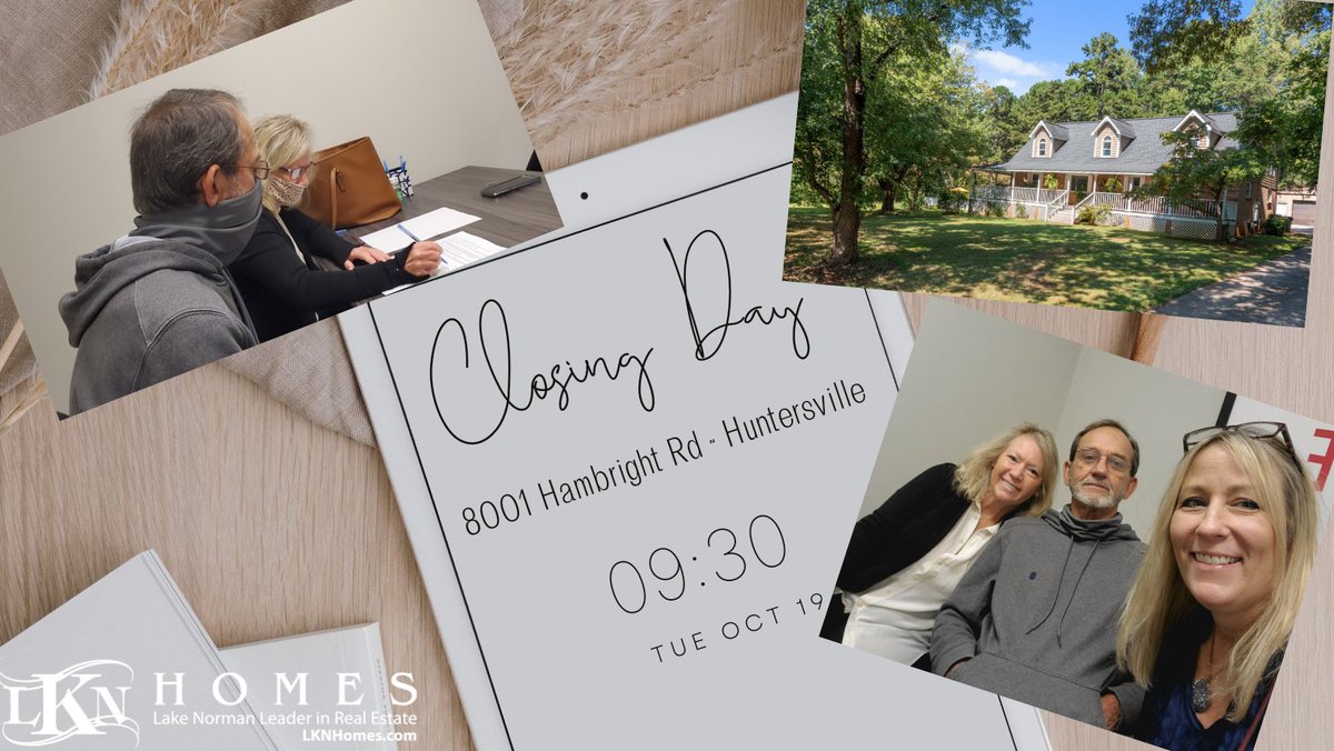 maureenroberge's tweet photo. #lknhomes, #listingagent , #closed, #lakenormanrealestate #huntersvillerealtor #lovewhatido https://t.co/GEhsSbTUWV