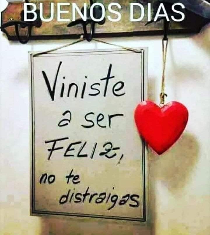 Buenos días con ALEGRÍA. Bonito Miércoles para todos. #Agradecemosyseguimos SÉ FELIZ SIEMPRE!!!!!