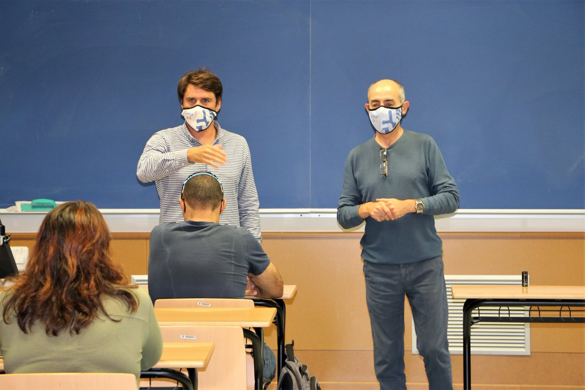 fue_uji's tweet photo. ¡Y más fotos de inicios!👏👏👏
#PostgradosPropios @UJIuniversitat
📸Primera sesión Máster en Gestión de Procesos Industriales #MGPI 2021 - 2022
https://t.co/e4K1rRkdAE
¡Bienvenid@s!
#somUJI #FUEUJI https://t.co/hAupmL4Qjq