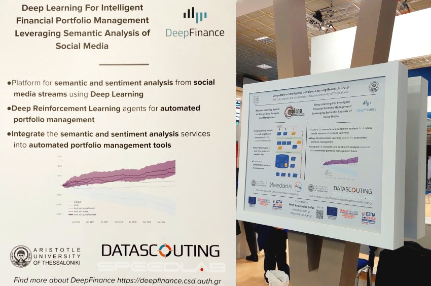 Aristotle University of Thessaloniki participated in the Beyond4 Exhibition (@Transform_H2020) which took place in #Thessaloniki last week! Visitors had the chance to get informed about #DeepFinance & meet our #researchers !
Deepfinance➡ deepfinance.csd.auth.gr/en/
#financialnews