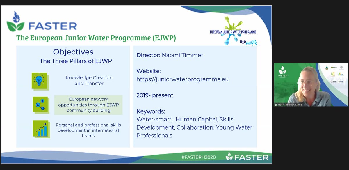 FasterH2020's tweet photo. Don't miss out on the presentation of @naomitimmer director of @eujwp
Live NOW at #FasterConference
Access here👉: https://t.co/muxsce4uvM https://t.co/Gnp0gfQYzZ