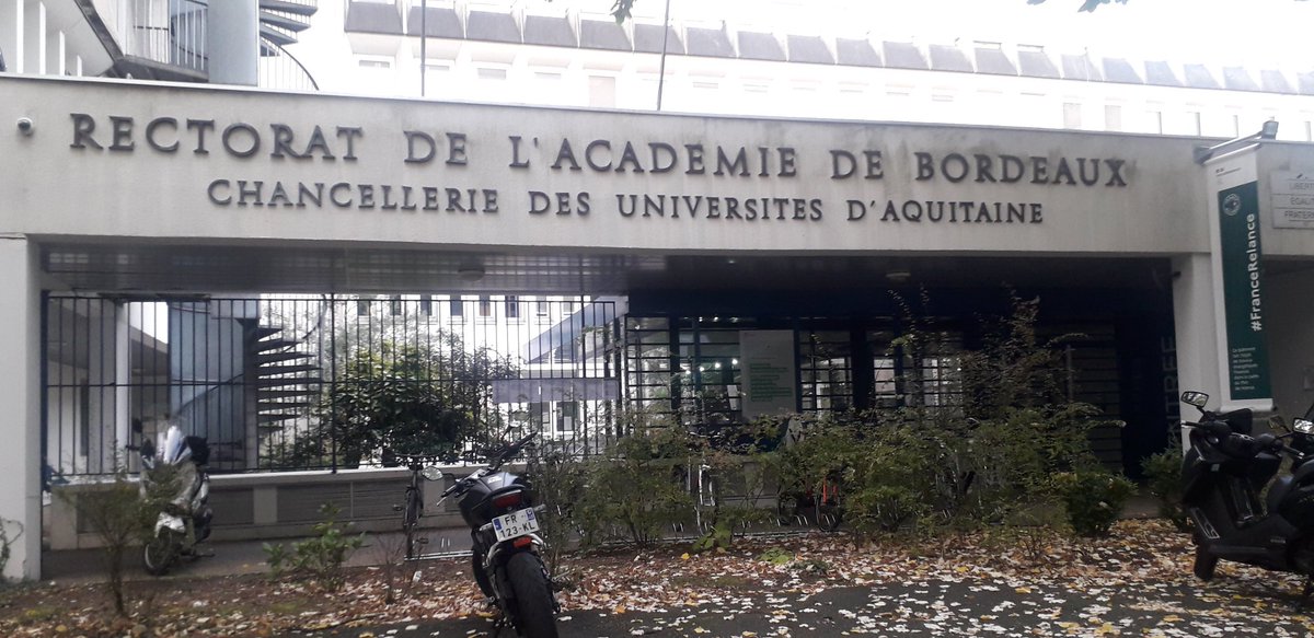 lab110bis's tweet photo. Et hop l'équipe du #lab110bis s'exporte pour 2j dans @AcBordeaux @RANouvAquitaine avec les porteurs et usagers du futur lab de l'académie. Défis : ouvrir le rectorat, desiloter, diffuser de nouvelles méthodes et compétences ! https://t.co/dNc3fbaXSv