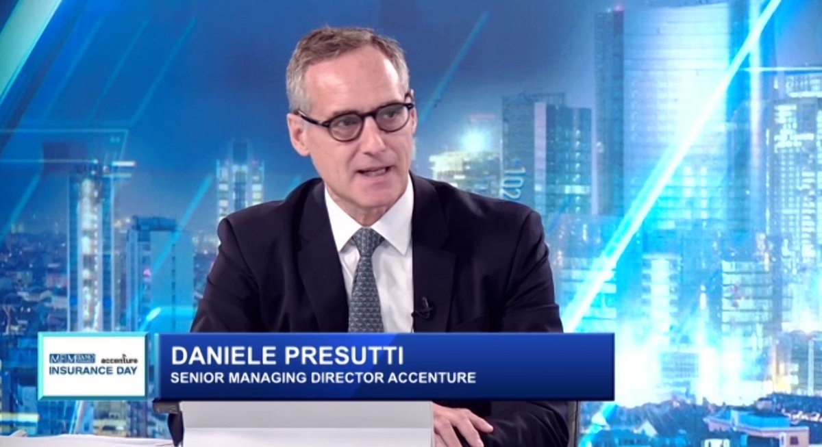 franzrusso's tweet photo. A #InsuranceDay2021, @D_Presutti sottolinea come negli interventi si confermino i temi della distribuzione ibrida, della #sostenibilita e della #Salute. Tutti devono poggiare su #Innovazione tecnologica e nuovo approccio alle risorse umane "per cogliere le sfide del momento". https://t.co/xcSPpJU6hI