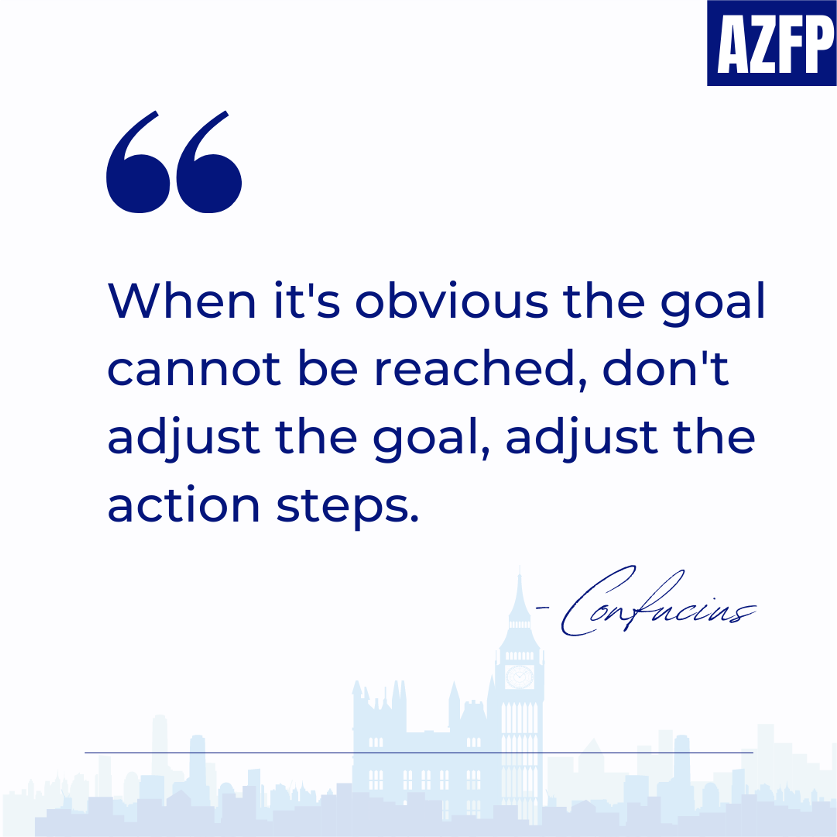 “When it's obvious the goal cannot be reached, don't adjust the goal, adjust the action steps.” – Confucius. What do you think? Do you agree? Share your thoughts in the comments below

#quote #quoteoftheday #quotesdaily #financial #financeadvice #financialplanner