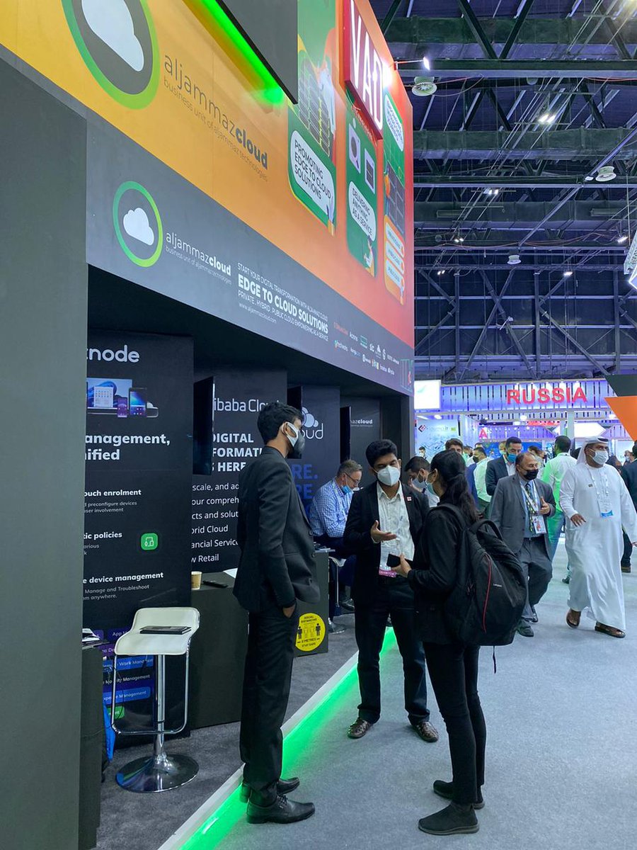 aljammazcloud's tweet photo. Meet #AlJammazCloud team at #Gitex, will be happy to demonstrate AlJammaz #CLOUD Platform which enables channel partners to discover, purchase and manage cloud services via a custom branded marketplace at ease of click. Hall 3 entrance https://t.co/GZrUVmPGWc