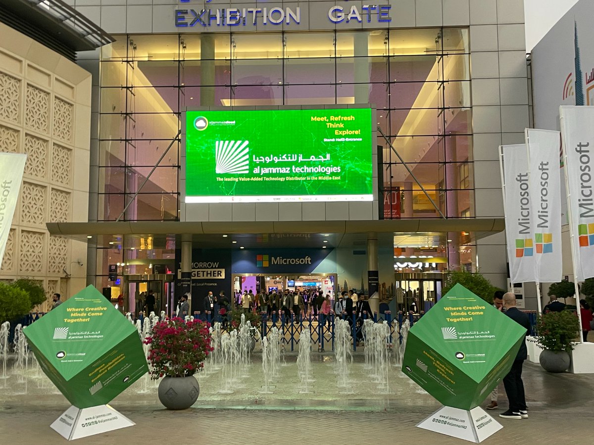 aljammazcloud's tweet photo. Meet #AlJammazCloud team at #Gitex, will be happy to demonstrate AlJammaz #CLOUD Platform which enables channel partners to discover, purchase and manage cloud services via a custom branded marketplace at ease of click. Hall 3 entrance https://t.co/GZrUVmPGWc