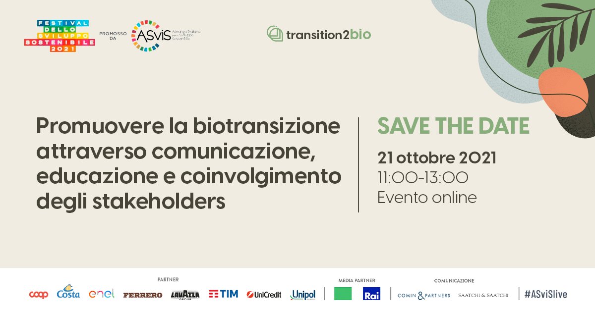 _Biogoal's tweet photo. 📢 Workshop "Promuovere la #Biotransizione attraverso comunicazione, educazione e coinvolgimento stakeholders"
Domani, 21 ottobre ore 11 🌐
➡️ Parteciperà all'evento anche Fedra Francocci, coordinatore #Biogoal
ℹ️ https://t.co/cuQqmKH2Qq
@biovoices @ASviSItalia https://t.co/52jkyFMuFp