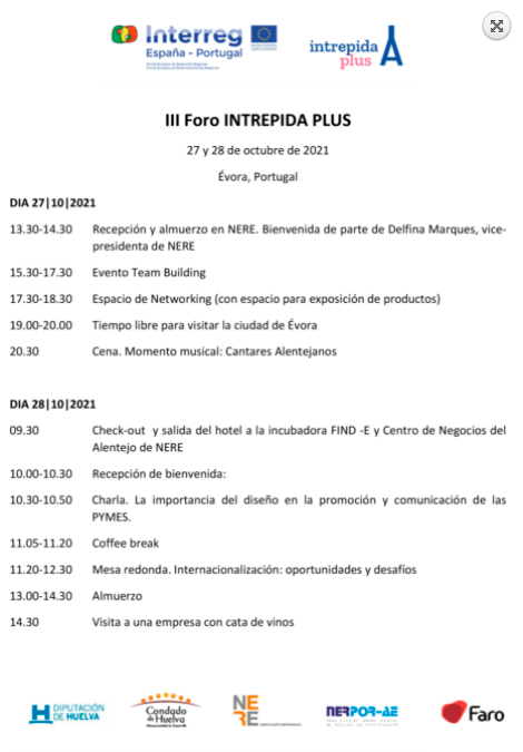 aemprende's tweet photo. ⚠️ Hoy, 20/10 ⚠️
🙋♀️ Último día para inscribirte al III Foro #INTREPIDAPlus @FunTresCulturas @DipuHU @poctep.
🗓️ 27 y 28 octubre
📍 Évora, #Portugal
🎟️ Acceso gratuito para #empresarias de cualquier sector y tamaño de #empresa.
↔️ Toda la info: https://t.co/gWE2F7nMeJ https://t.co/FMzceu79zp