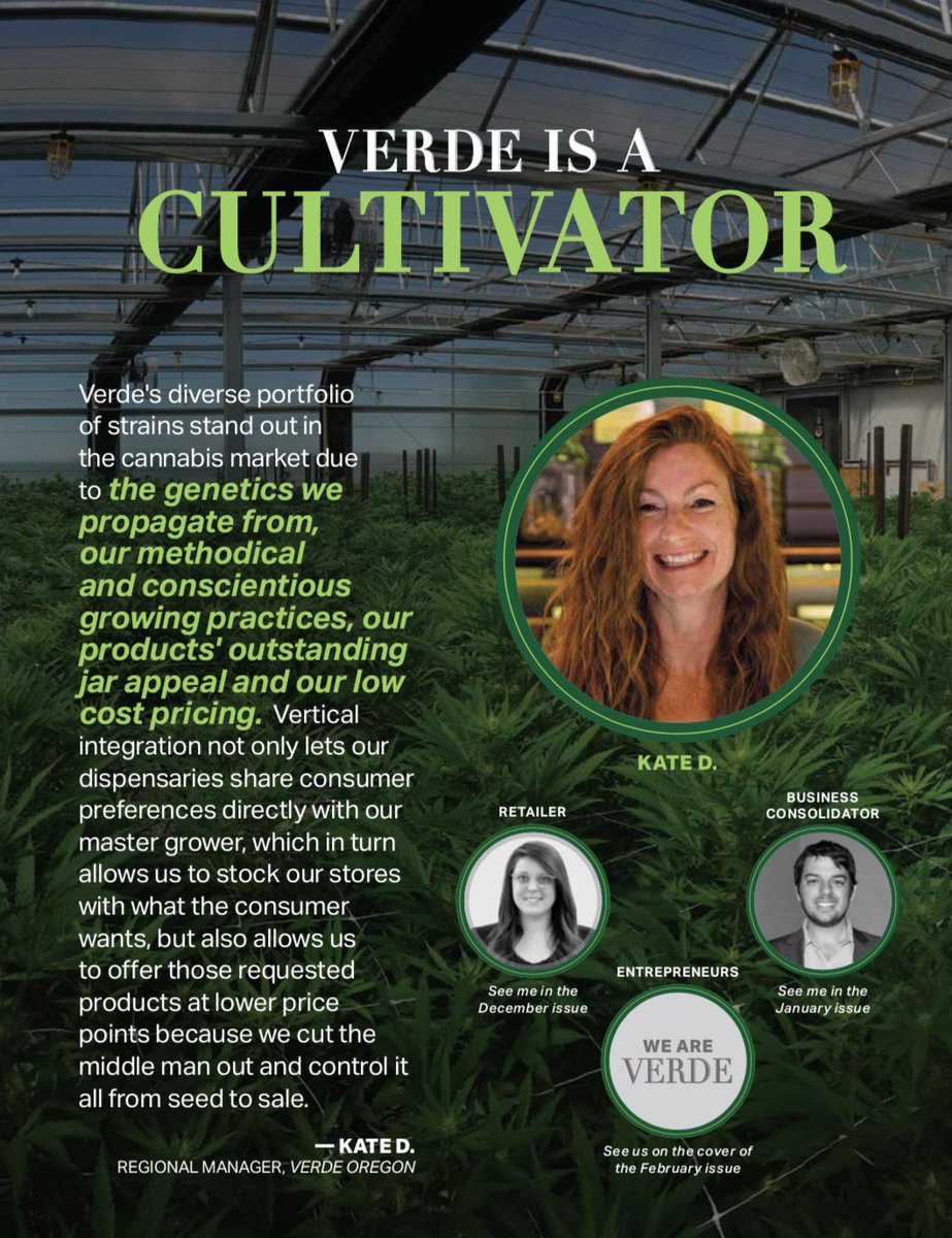 Proud to share that we will be featured in the #November issue of <a href="/MJVenture/">Marijuana Venture</a> Magazine! 💚 #MJVenturemagazine #Verde #CannabisCommunity