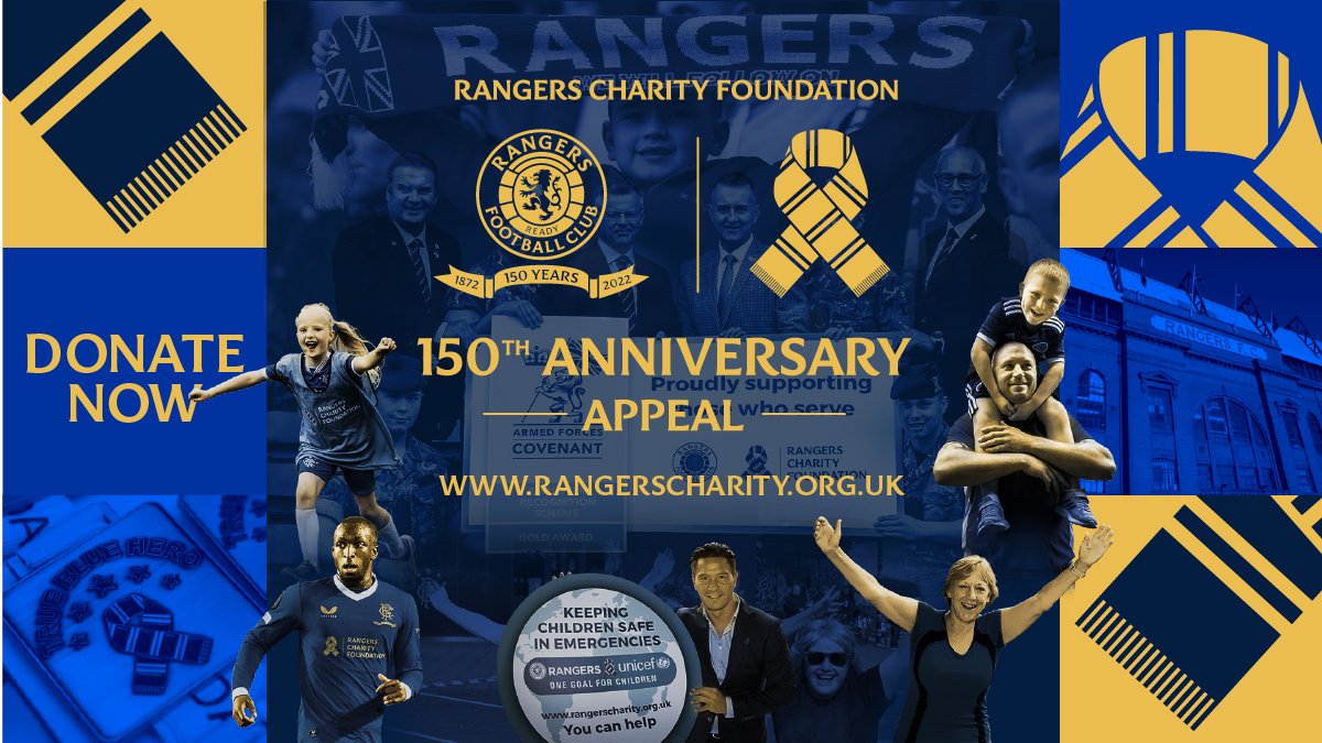 RFC_Charity's tweet photo. We are delighted to launch the Foundationโs first ever Appeal to commemorate the Clubโs 1๏ธโฃ5๏ธโฃ0๏ธโฃth anniversary year!
More on the Appealโs legacy projects and how to donate here ๐
https://t.co/dn1Em1E3Y0
Help us Build the Foundation for the Future! ๐
#AFoundationForYou https://t.co/vCvJ82fa7v