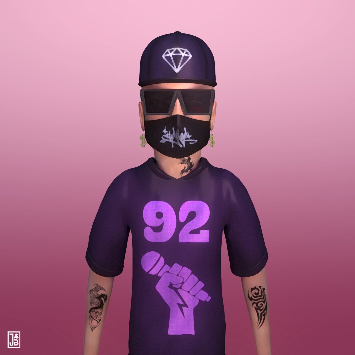 JimHoussem's tweet photo. Cartoon Rapper illustration 🎙
By @JimHoussem 
#maya #photoshop #mentalray #autodesk #illustration #rapper https://t.co/G5XdLHFxfg