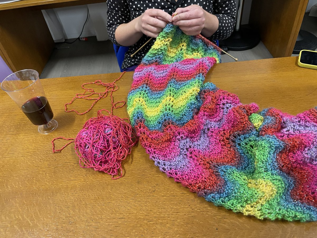 HaytonEmma's tweet photo. Some highlights from @leedslibraries #crAFTERworkshop last night #printing #wine #rainbowknits #drawing #DavidBowie tunes. Join us for the next one in #DrawingRoom https://t.co/jyr8QUnocA https://t.co/EhzQzsYoQR
