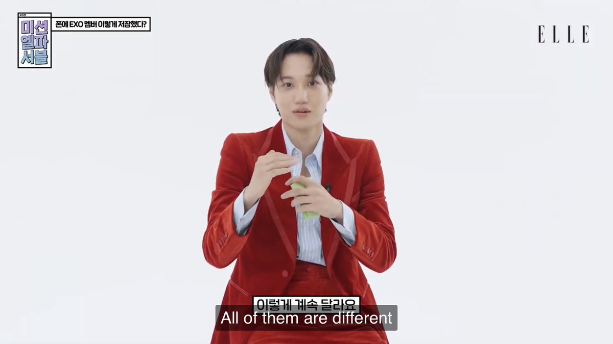 oshcuddles's tweet photo. Jongin said that 50% of his contacts are EXO members because he still have the old numbers. He mentioned some names he called Kyungsoo and Sehun 😂 https://t.co/ExVZkUqMLC