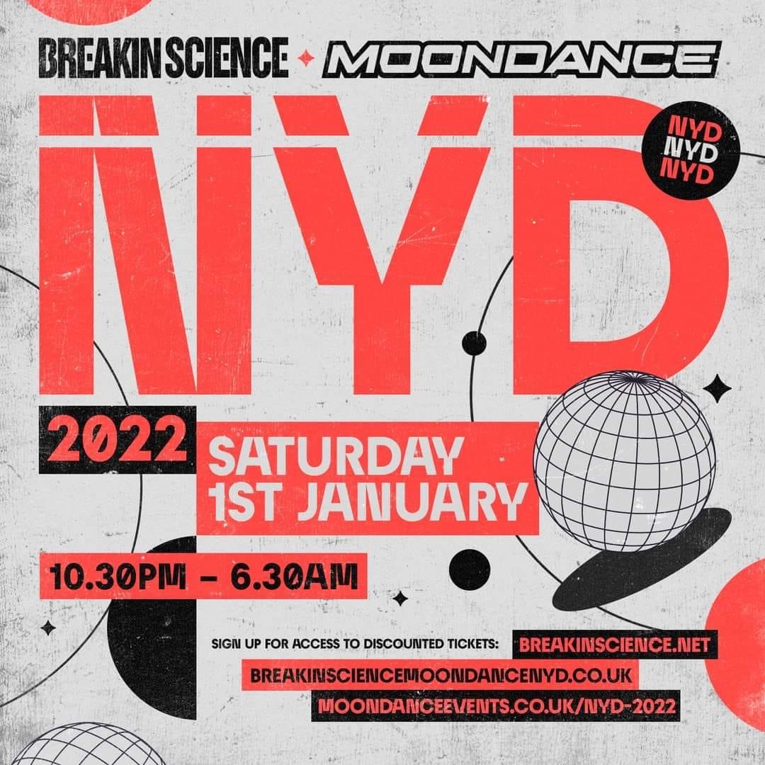 breakinscience's tweet photo. Final Chance to Sign Up for Early Bird Tickets, Line Up & Venue... #BreakinScience & @MoondanceRavers #NYD #London🕺💃 Sign Up here 👉 https://t.co/DOilgkDZSF #dnb #junglemusic #junglist #oldskool #newyearsday #party https://t.co/39kRtKuVj6