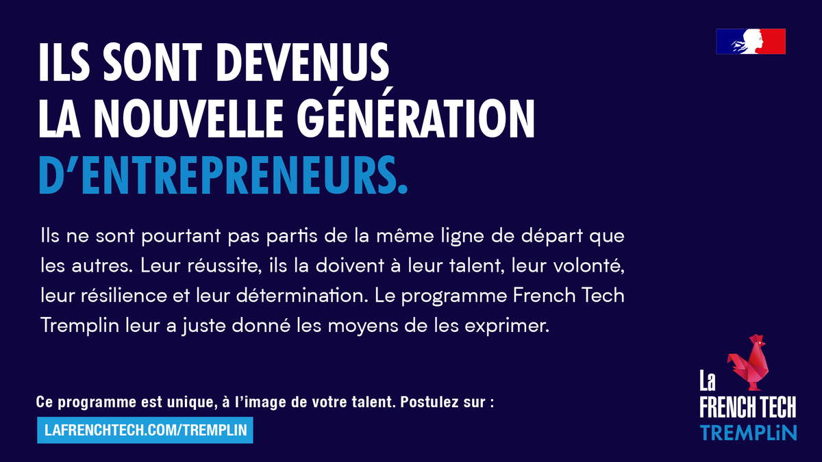 AccelerateurM's tweet photo. L'Accélérateur M est ravi d'accueillir cette année la Prépa French Tech Tremplin organisée avec notre partenaire @amfrenchtech !
Nous sommes fiers d'accompagner cette année 4 lauréats : #Haltereit #NiceEat #PhotoGlide et #Purpi https://t.co/HkOwkOa8b8