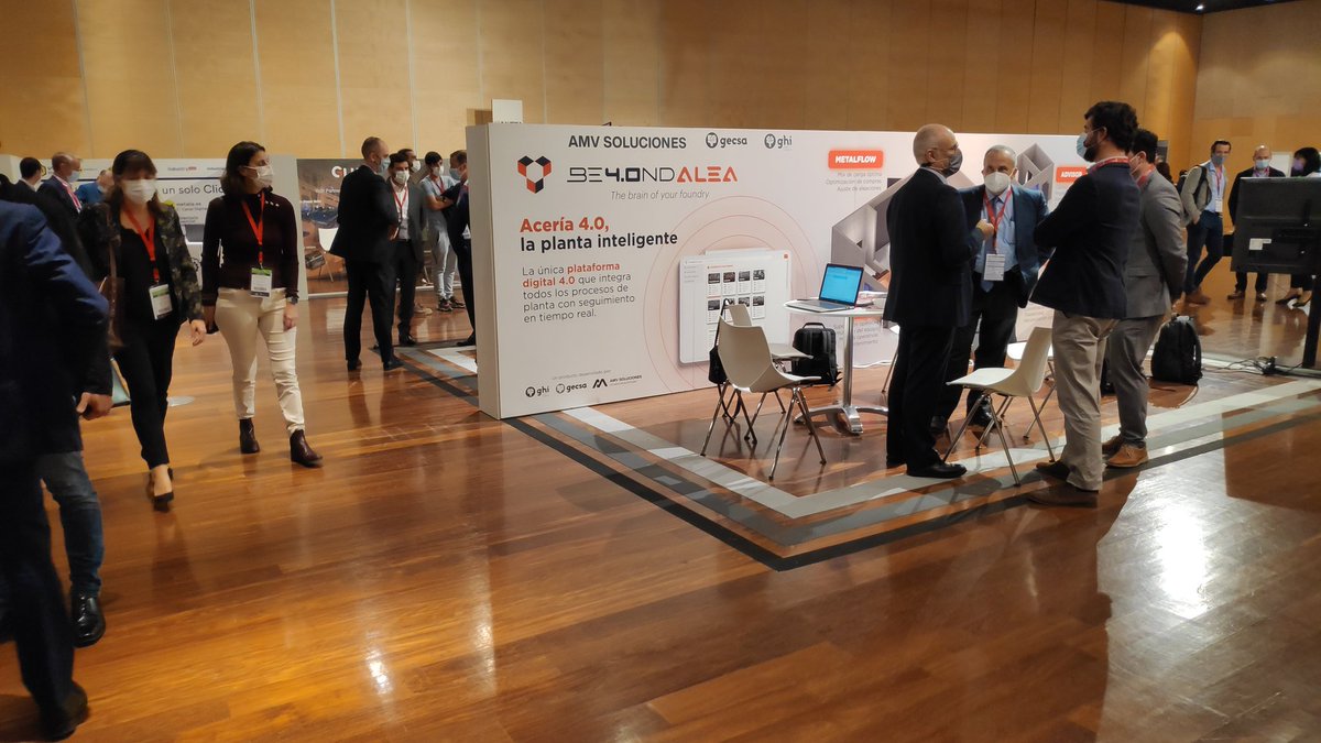 metalindustri's tweet photo. Estamos en  #SteelTech2021 en @BEC_Bilbao salón y congreso que aborda los retos de la industria #siderurgica https://t.co/b866a6LAST