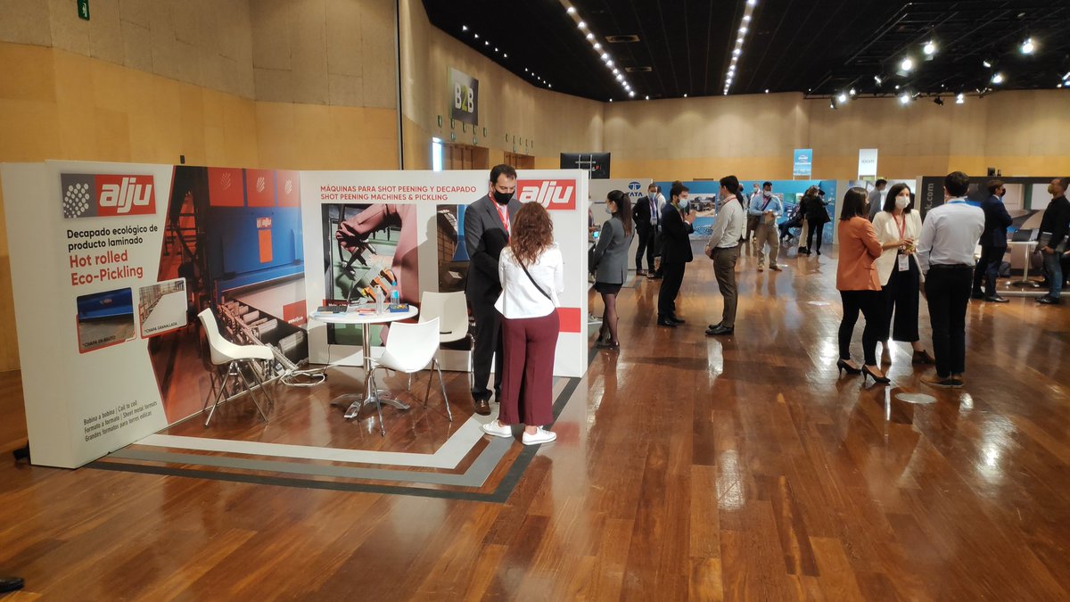 Estamos en  #SteelTech2021 en <a href="/BEC_Bilbao/">BEC</a> salón y congreso que aborda los retos de la industria #siderurgica