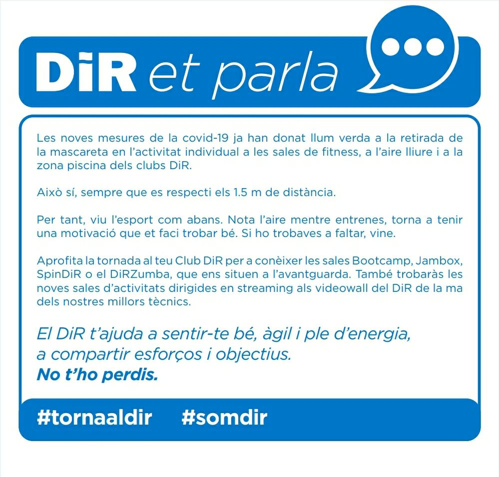 ClubsDiR's tweet photo. ⚠️Comunicat oficial pels nostres abonats⚠️
A més, pots llegir en el blog del DiR les últimes declaracions del nostre CEO, Ramon Canela👇🏼
👉🏼https://t.co/3zlyGAOD4Q
#tornaaldir #somdir https://t.co/enY9szY8WU