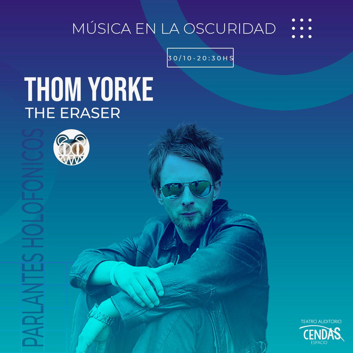 ExitMusicAr's tweet image. Los amigos de @PHolofonicos van a pasar #theeraser de #thomyorke! 🔥