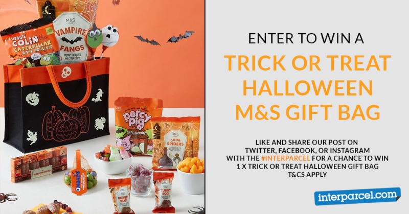 interparcel's tweet photo. ⭐ LAST CHANCE TO WIN ⭐
Get in the spirit of Halloween this year and enter our competition for the chance to win an M&amp;S trick or treat gift bag. Like and retweet this post with the #interparcel for the chance to win. UK only. T&amp;Cs apply. Ends midday 25.10.2021. #competition