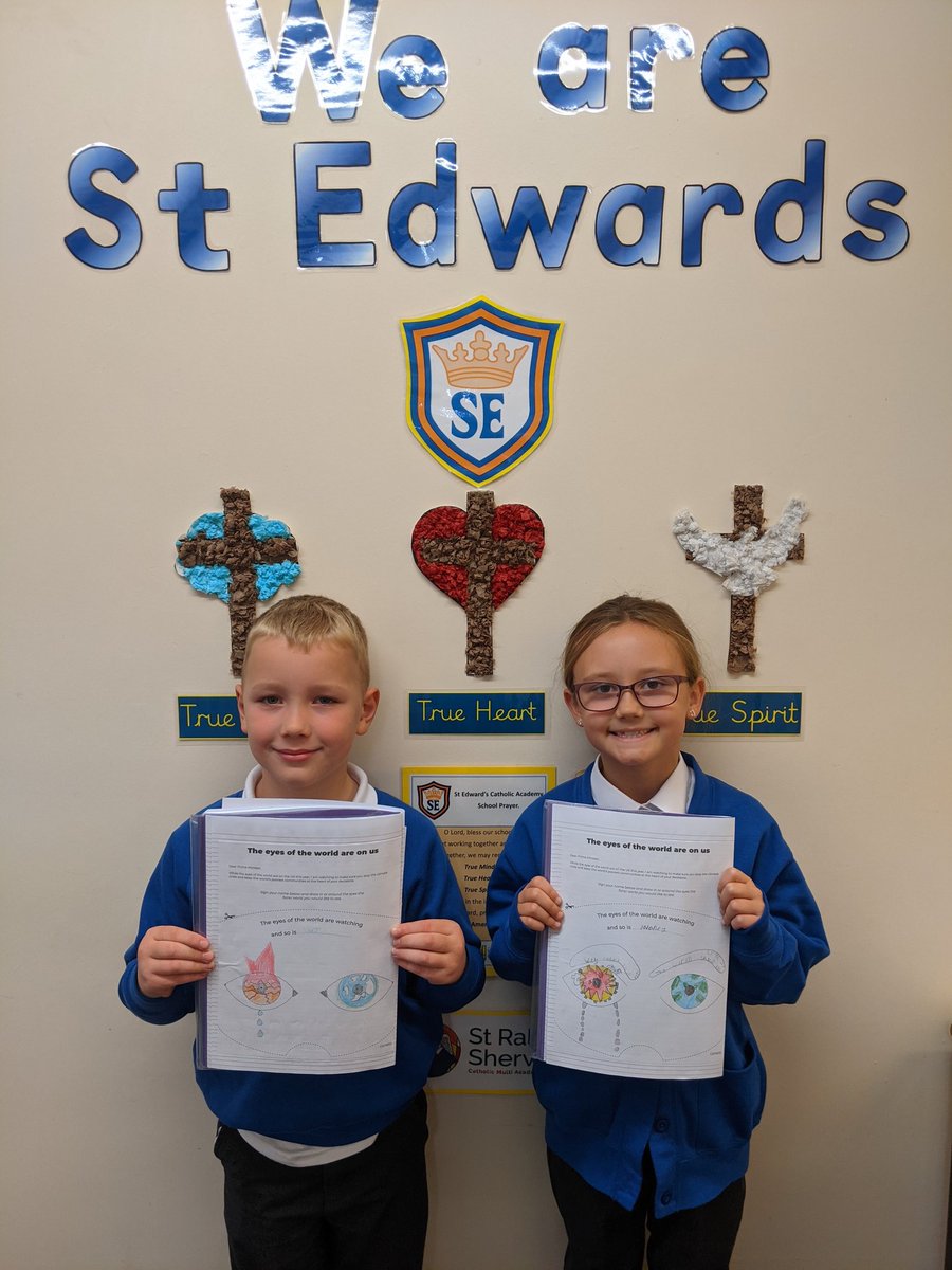 StEdwardsSwad's tweet photo. 'We can't live like this!' 🌍 'We must be the change' 🌎 Wise words for the leaders at the #COP26 to listen to and act upon. 🌏 #ClimateCrisis #ClimateEmergency @SRSCMAT @CAFODSchools @CAFOD https://t.co/b9WSCPMrr7