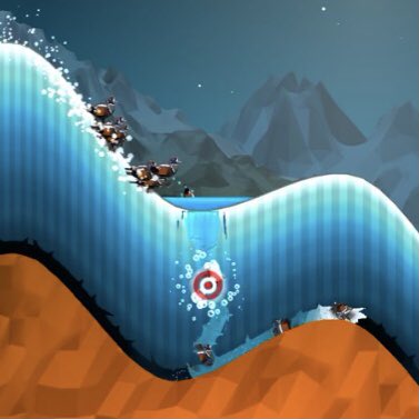 iceflowsgame's tweet photo. You can also get your ducks in a row on the Greenland bonus level in Ice Flows! Fluid mechanics, glaciology and ducks 🦆🦆🦆what more could you ask for? https://t.co/sTqK7EehJT