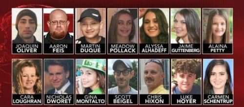 fred_guttenberg's tweet image. MESSAGE TO MEDIA BOTH LOCAL AND NATIONAL - YOU DO NOT NEED TO USE HIS PHOTO OR NAME.  THE ONLY PHOTO THAT YOU NEED IS THIS ONE AND THESE ARE THE ONLY NAMES.  THANK YOU!!!