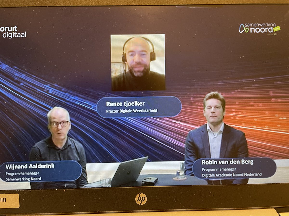 Dat was weer een mooie sessie van <a href="/samennoord/">Samenwerking Noord</a> #vooruitdigitaal #digitaalfit met <a href="/hubbledubbel/">Robin</a> <a href="/IT_Academy_NN/">IT Academy Noord-Nederland</a> &amp; <a href="/RenzeTjoelker/">Renze Tjoelker</a> @rocfriesepoort