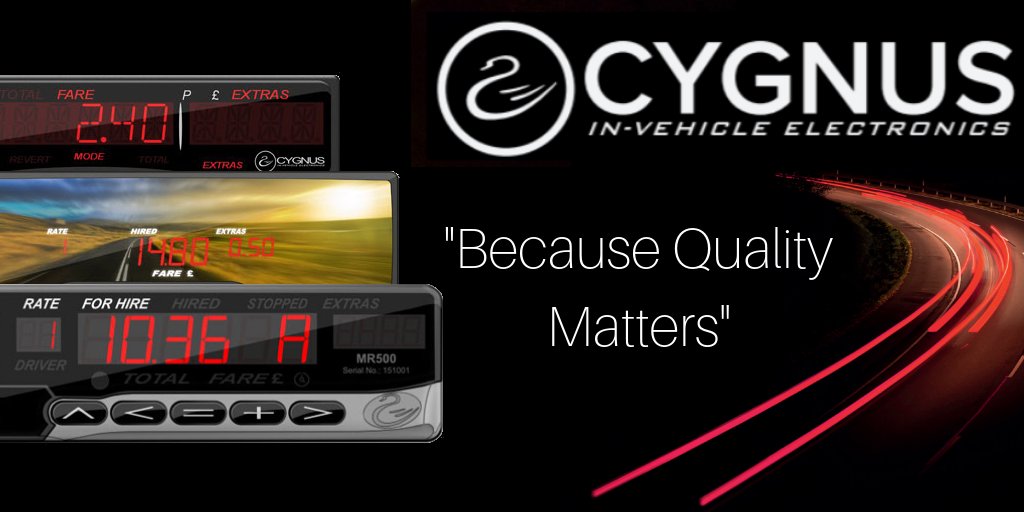 Cygnustaximeter's tweet photo. Thinking of getting a new taximeter? Take a look at our website to see the entire Cygnus range of meters. https://t.co/HglP2bvGTh https://t.co/ZN79Zeu93m
