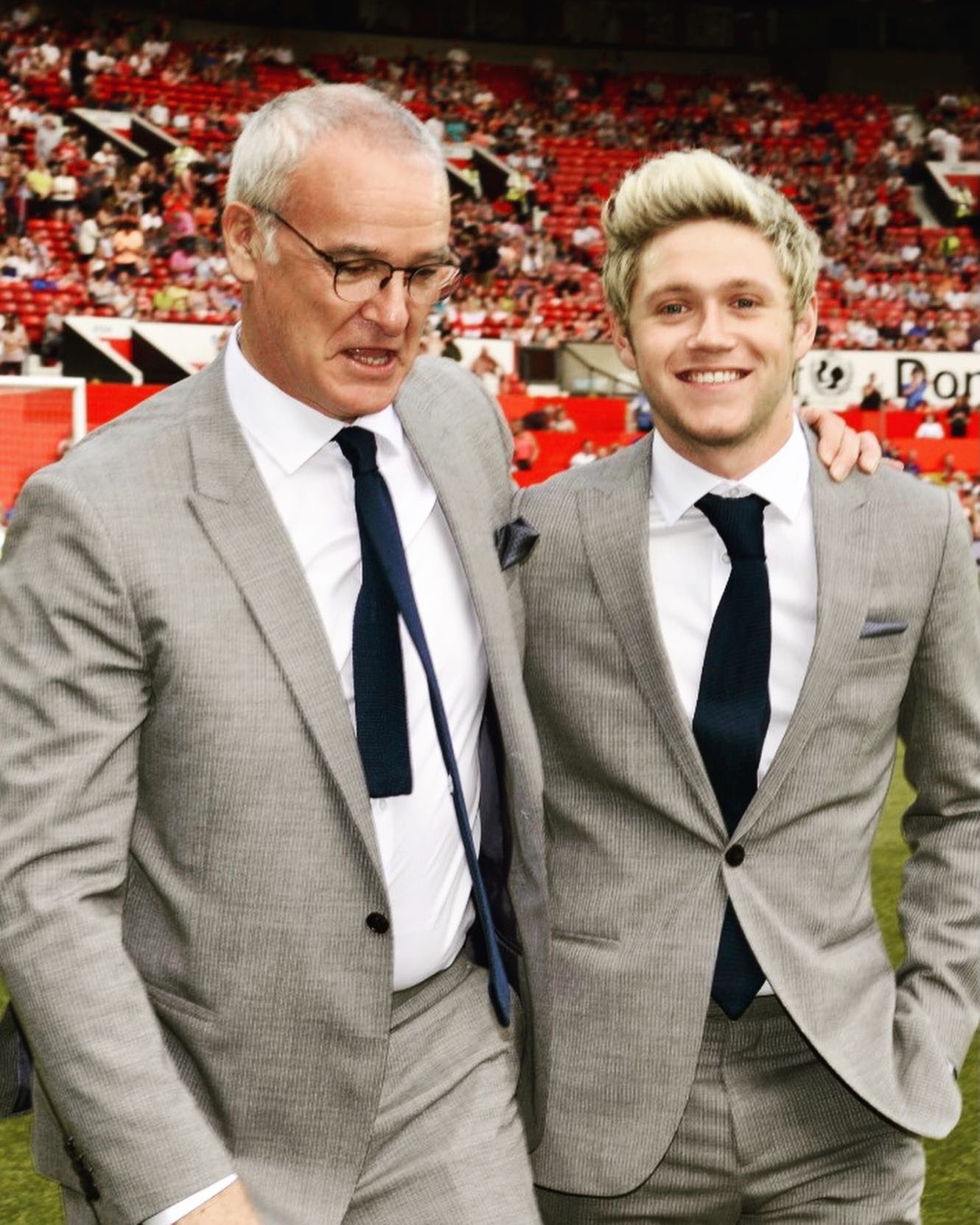 Niall knows Happy Birthday to the legend Claudio Ranieri    