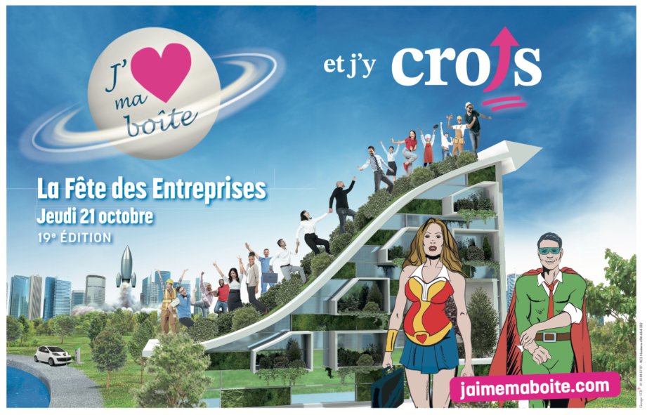 [#Agenda 🗓️] Demain, c'est la Fête des Entreprises !

Et si vous organisiez une fête dans votre boîte ? 👉 jaimemaboite.com

Le thème, cette année : "J’aime ma boîte et j’y croîs !"

#JaimeMaBoite