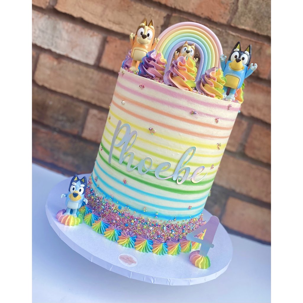 ohmygourmet's tweet photo. Rainbow cakes never get boring🌈#thegourmetcakeryco #thegourmetcakery #cake #cakes #birthday #birthdaycake #rainbow #rainbowcake #rainbowcakes #bakery #cakery #bolton #boltoncakes #boostingbolton #manchester #manchestercakes #caketopper #smallbusiness #bluey #blueycake https://t.co/JMi9Ys8WrK