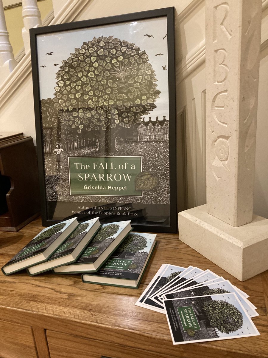 GriseldaHeppel's tweet photo. Now gearing up for today’s visit to the wonderful ⁦@HanfordDorset⁩ Can’t wait to talk to Years 6 and 7 about the inspiration behind #TheFallofaSparrow #ghoststories https://t.co/PuKtBkRLlO