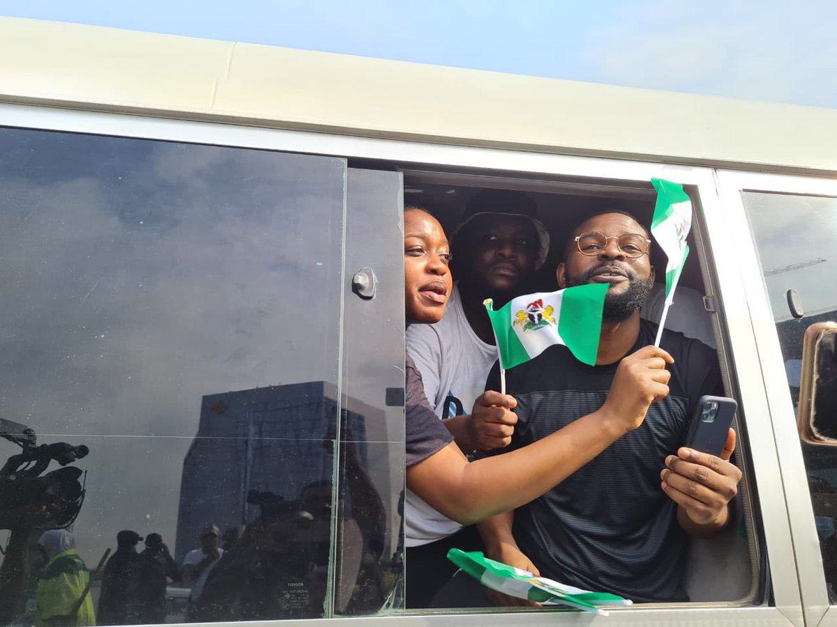 SavvyRinu's tweet photo. Whether Buhari &amp; SanwoOlu likes it or not, we will memorialize fallen young Nigerians. ✊🏾
#EndSARSMemorial https://t.co/kMyUffiwpF