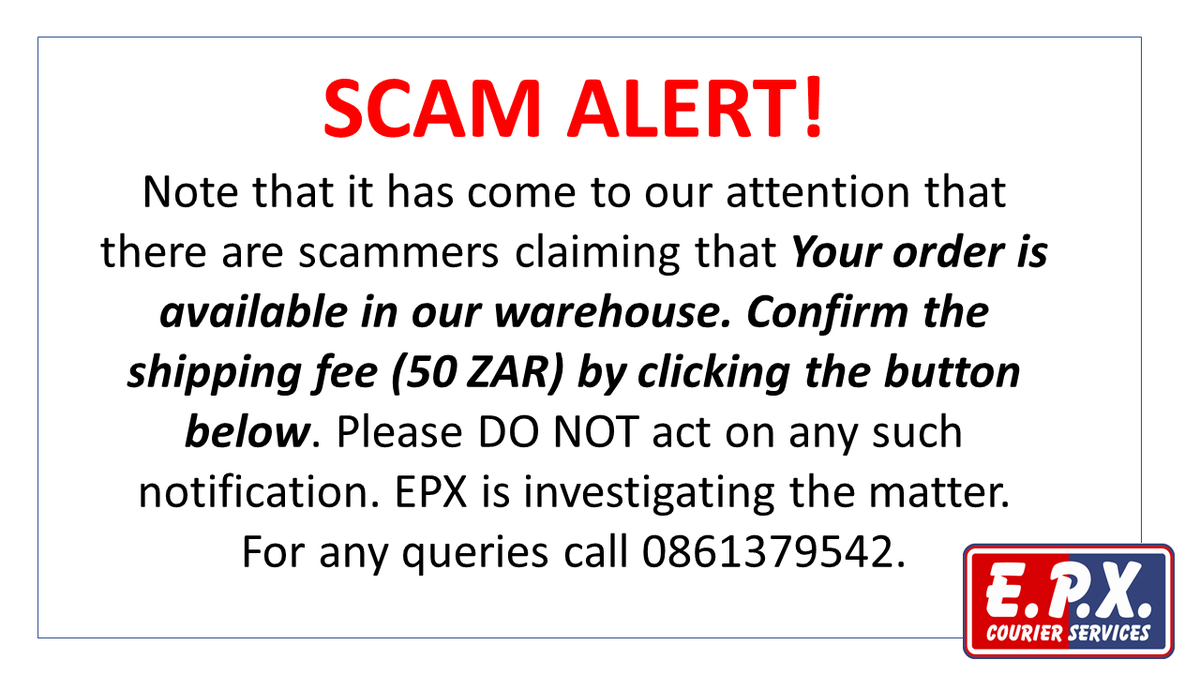 EPX Couriers tweet media