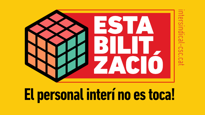 LaIntersindical's tweet photo. @LaIntersindical defensem el concurs de mèrits com a mesura excepcional per a resoldre l’abús de temporalitat a les administracions públiques catalanes
+info: https://t.co/hKk8Io7bgX https://t.co/9s0Vedi3mm