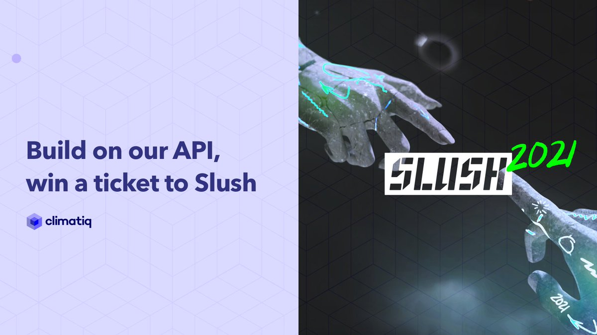 📣 Build on our API, Win a Ticket to Slush!
 
📝 Slush, one of the leading startup conferences, takes place on Dec 1-2 in Helsinki.

🌟 And we have an extra ticket that we’d like to share with our community. 

1/