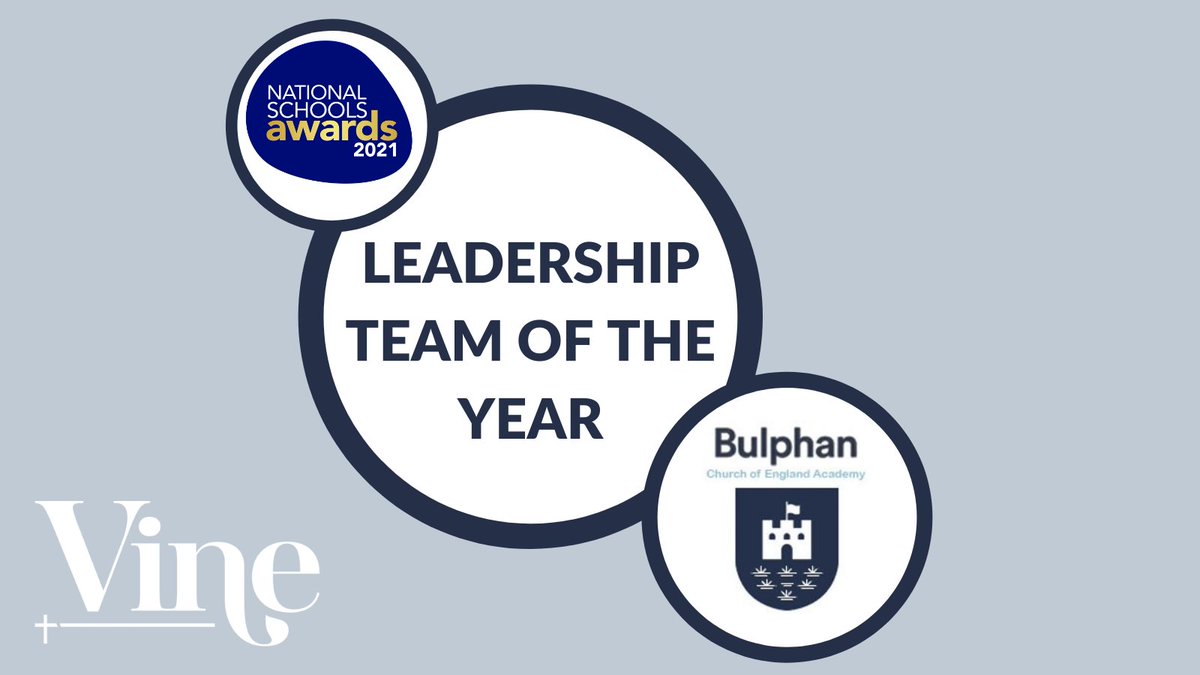 Vine Schools Trust (@vineschools) on Twitter photo The good news continues this week, with Bulphan Church of England Academy having been shortlisted for the Leadership Team of the Year Award at this year's <a href="/NSchoolsAwards/">The National Schools Awards</a>
We're incredibly proud of the school, and now have another reason to keep our fingers crossed!
#awards The good news continues this week, with Bulphan Church of England Academy having been shortlisted for the Leadership Team of the Year Award at this year's <a href="/NSchoolsAwards/">The National Schools Awards</a>
We're incredibly proud of the school, and now have another reason to keep our fingers crossed!
#awards