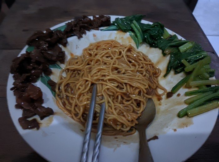 fess kalian team makan mie ayam dicampur atau pisah?