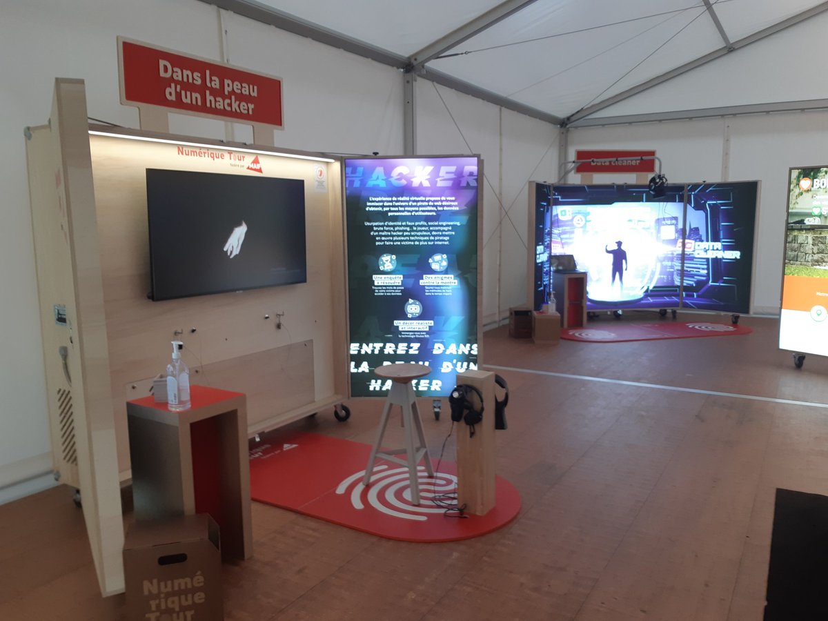 Badreau3's tweet photo. #Maif partenaire de Numérique en communs #NEC2021. Ateliers, expériences, débats... pour et par celles et ceux qui font le Numérique en 🇨🇵. Plus que demain pour découvrir le #NumeriqueTour @MAIF après le passage du Secrétaire d'état au numerique @cedric_o ce jour 😉 https://t.co/cZKpkGkZDp