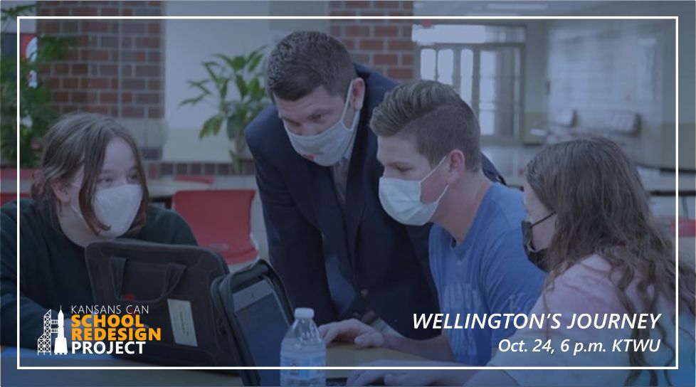 It's time! Our fourth Kansans Can School Redesign Project documentary episode drops this Sunday, October 24th at 6 pm. This week we visit <a href="/USD353Schools/">Wellington USD 353</a> to learn more about their School Redesign journey.

#KState #CollegeofEducation #KansansCanSchoolRedesignProject #KansansCan